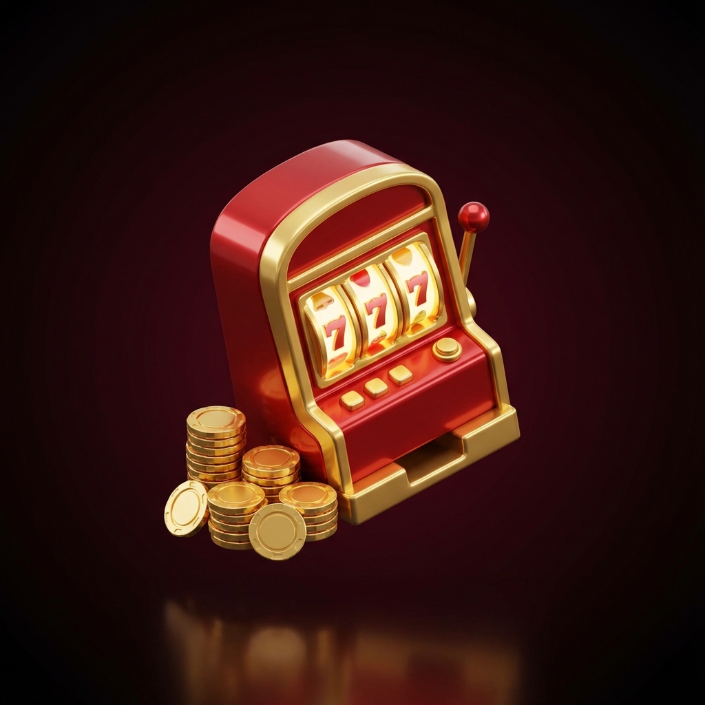 Live Casino & Slots 3D Icon