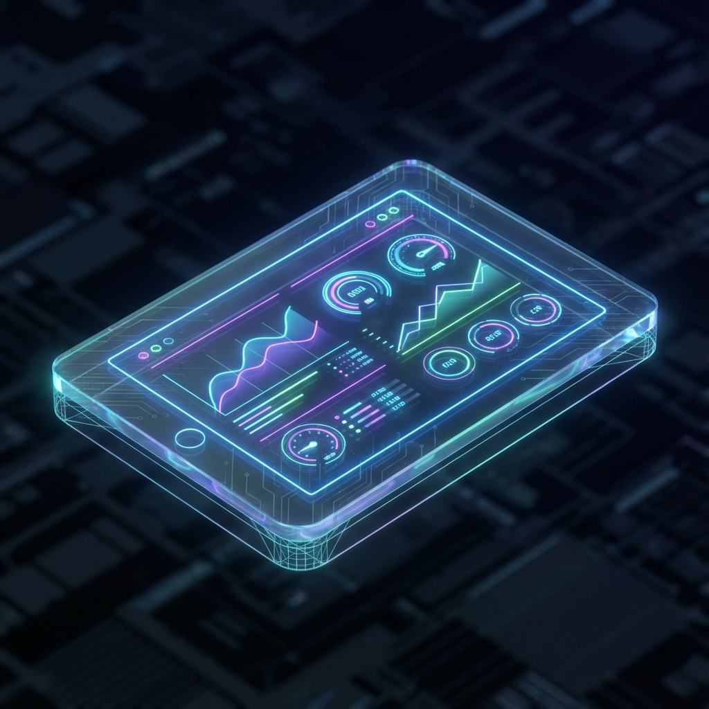 Admin Dashboard 3D Icon