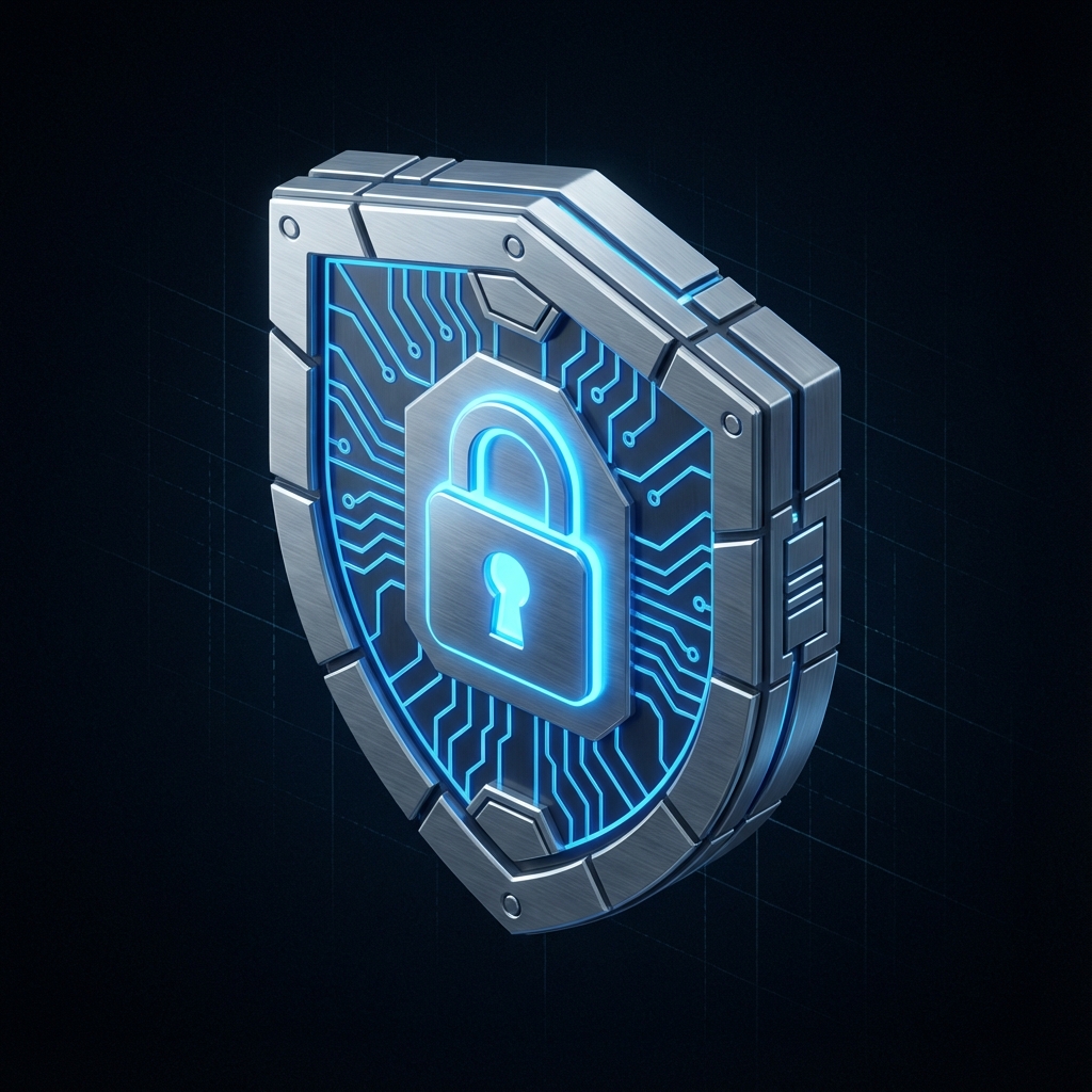 Security Shield 3D Icon